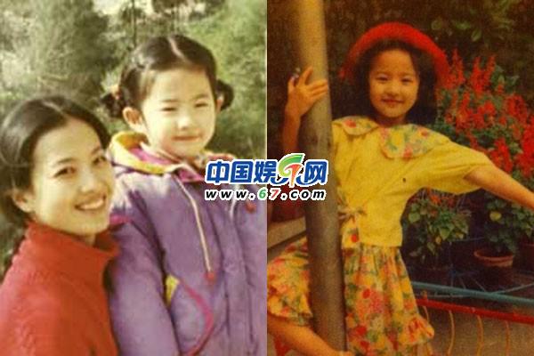 刘亦菲外婆小姨照片曝光 难怪刘亦菲自认“家里最丑”