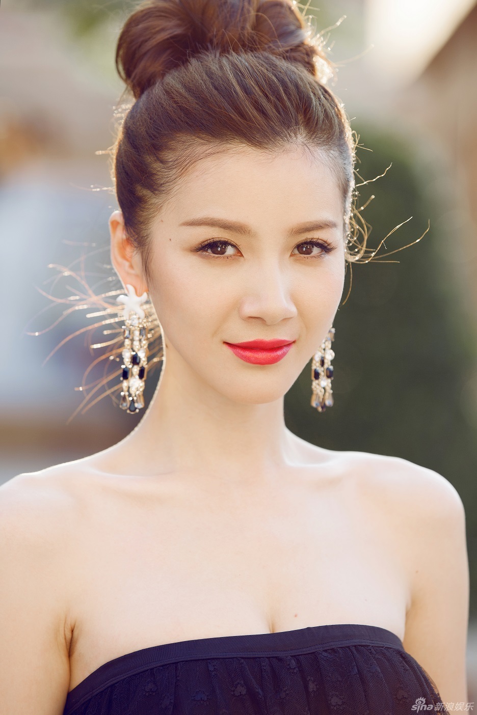     徐立黑色蕾丝诱惑