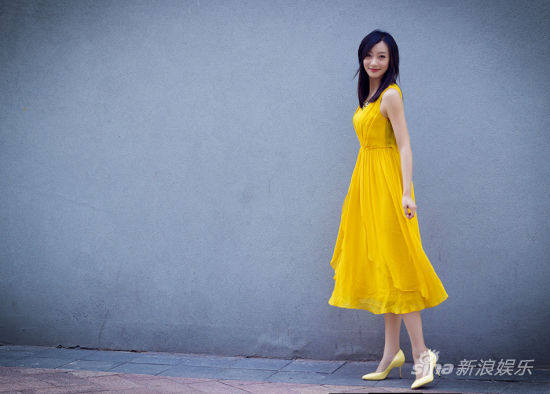 储小蕾清新写真与风共舞自然飘逸