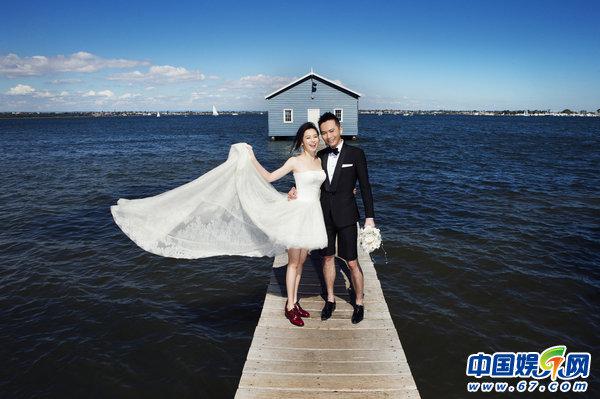 徐若瑄婚宴奢侈现场曝光 与老公李云峰嘴对嘴热吻