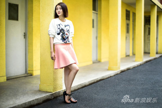 甘露清新夏日写真笑容灿若夏花