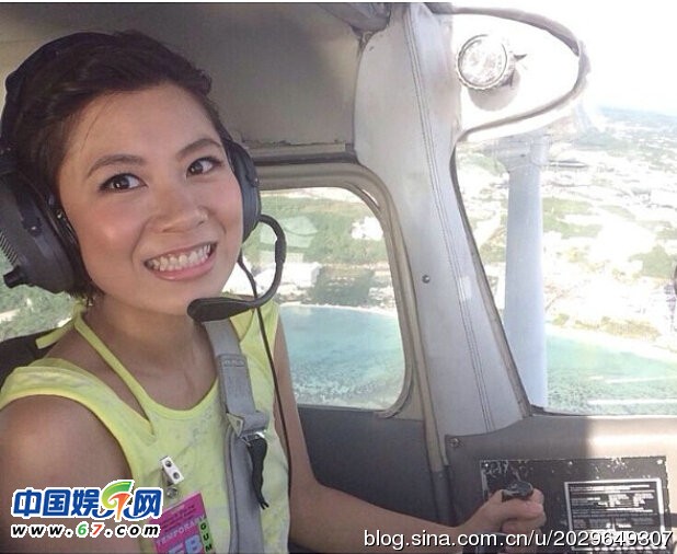 叶剑英孙女叶晴晴上《中国好声音》 开直升飞机私照曝光