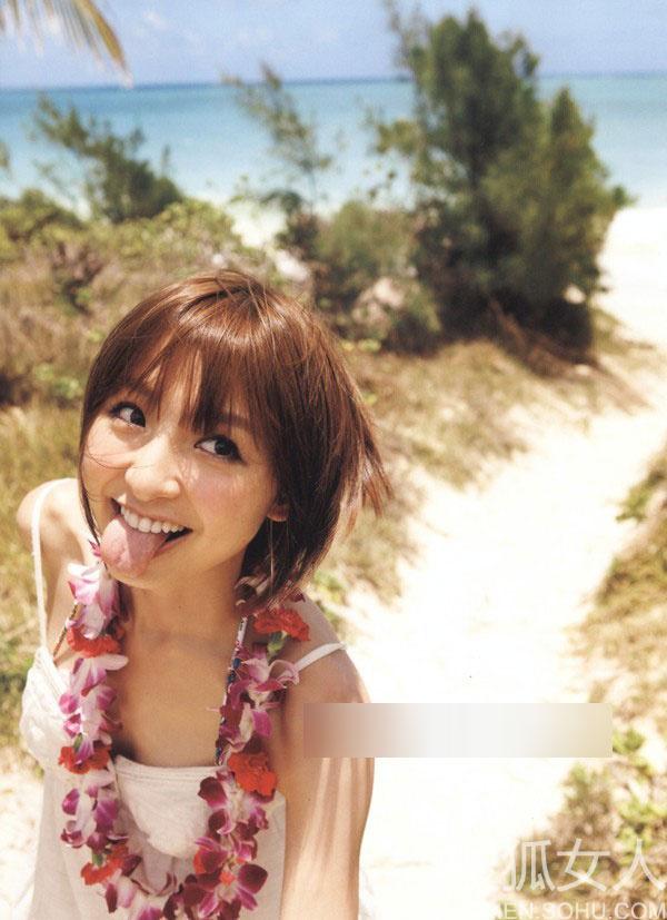 养眼日本女星：短发女人也可以很性感