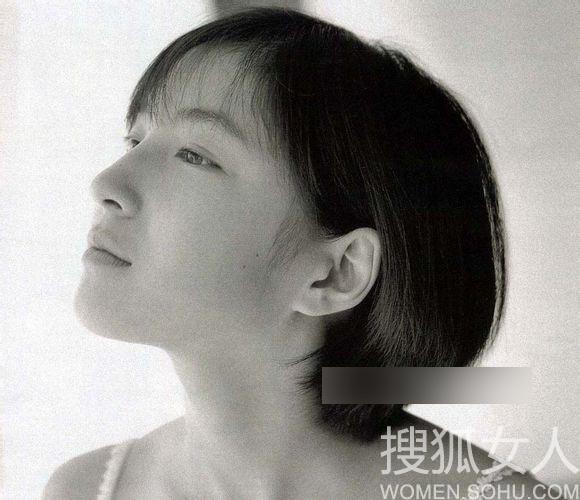 养眼日本女星：短发女人也可以很性感