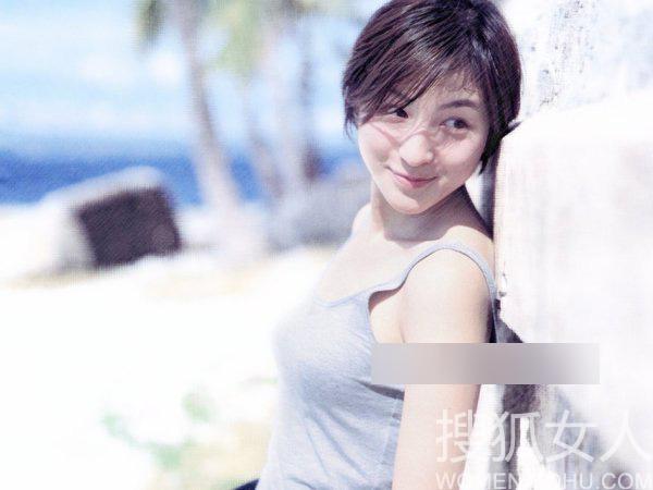 养眼日本女星：短发女人也可以很性感