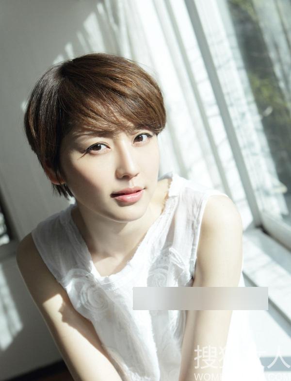 养眼日本女星：短发女人也可以很性感