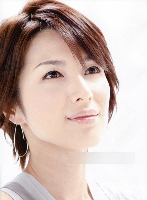 养眼日本女星：短发女人也可以很性感