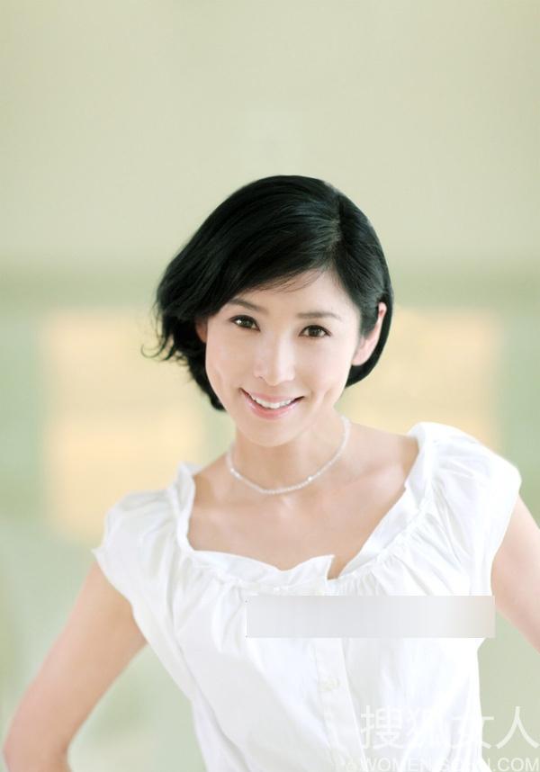 养眼日本女星：短发女人也可以很性感