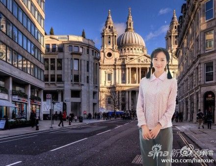 韩雪发搞怪P图遭调侃