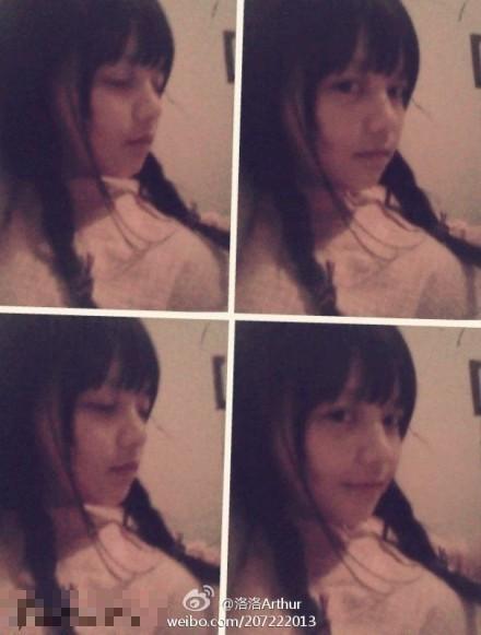 妹纸撞脸赵薇何炅