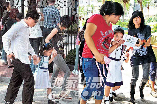 星二代奢华上学记：贝儿黏老爸 Lucas遭女同学强吻