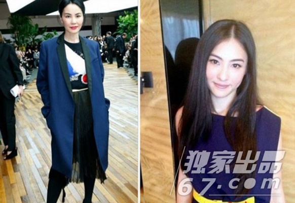 王菲张柏芝私搭街拍PK