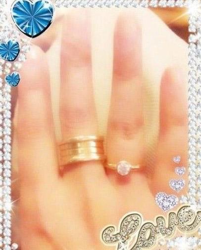 郝蕾晒钻戒承认订婚