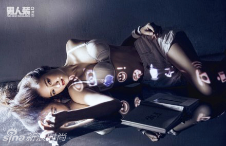 陈乔恩晒甜美照 教主秀性感霸气不再