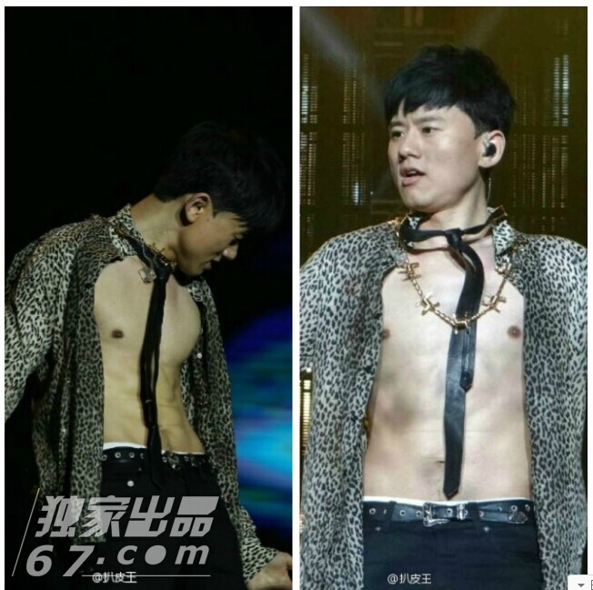 男星任性大PK：华晨宇张震发型抢眼 