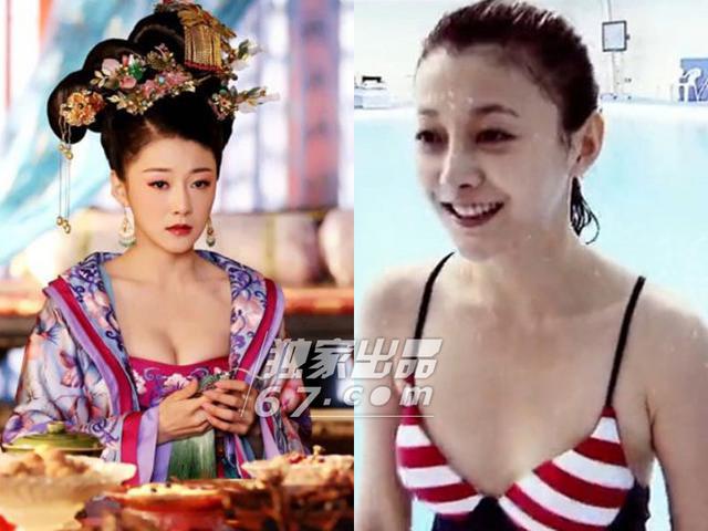 《武媚娘传奇》女星惊悚素颜照PK：张馨予脸黄超周海媚