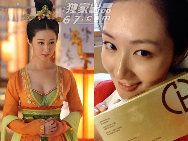 《武媚娘传奇》女星惊悚素颜照PK：张馨予脸黄超周海媚