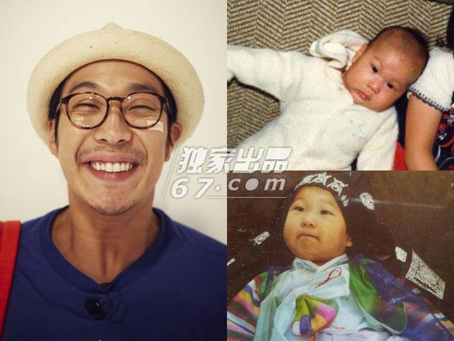 过去不堪回首！起底《RM》童年照：素颜宋智孝似Baby