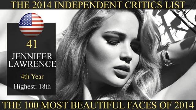 图揭2014全球最美脸蛋：韩女星夺冠 刘亦菲艳压范冰冰