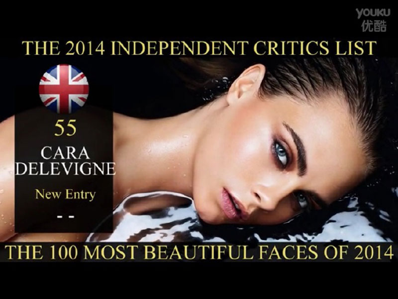 图揭2014全球最美脸蛋：韩女星夺冠 刘亦菲艳压范冰冰