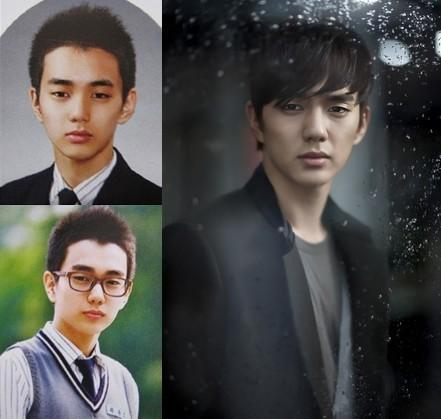 图揭韩国男神容貌进化论：金宇彬幼年照难辨认