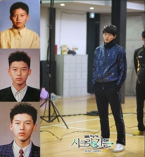 图揭韩国男神容貌进化论：金宇彬幼年照难辨认