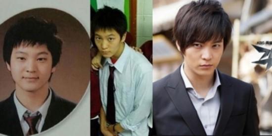 图揭韩国男神容貌进化论：金宇彬幼年照难辨认