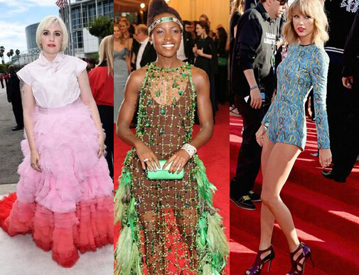 吐槽欧美红毯最差穿衣榜：泰勒泳装搭配大妈鞋女神范儿不再