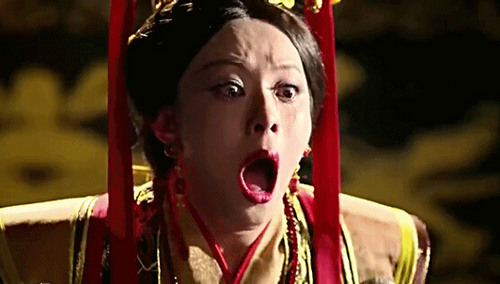 邓超晒孙俪惊恐表情包