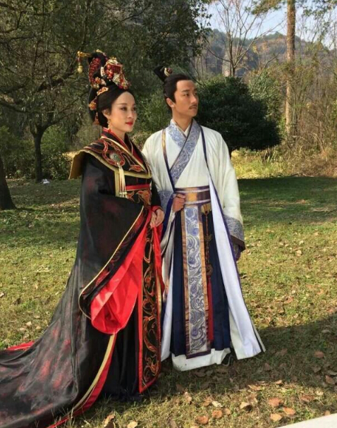 孙俪、黄轩拍摄《芈月传》