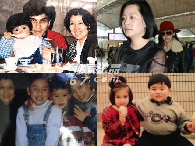 黄晓明Baby家人私照PK颜值:教主妈妈年轻美艳赛儿媳