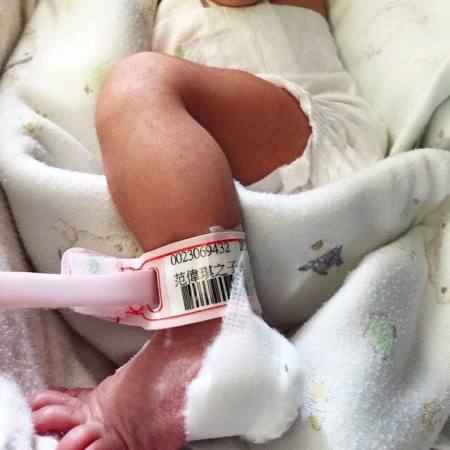 范玮琪儿子照片