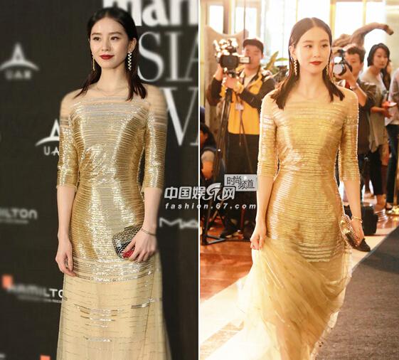 又一位女神出嫁！盘点刘诗诗2014时尚造型