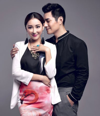 明星夫妻档：严宽杜若溪
