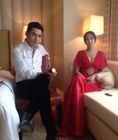 明星夫妻档:严宽杜若溪