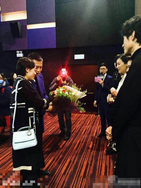 邓超孙俪捧场徐静蕾新片