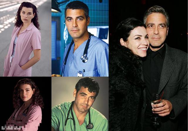 《急诊室的故事》乔治克鲁尼和朱丽安娜