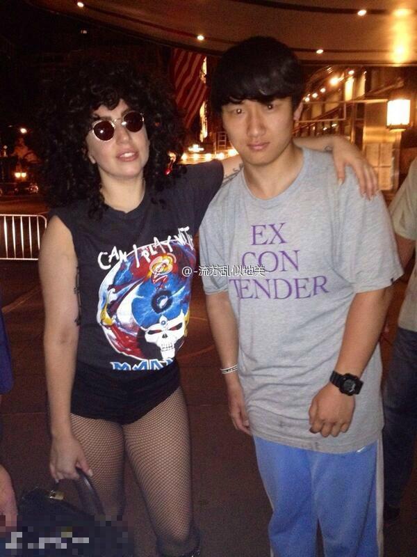 和LADY GAGA