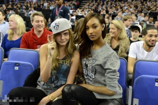 Jourdan观战今年NBA伦敦赛