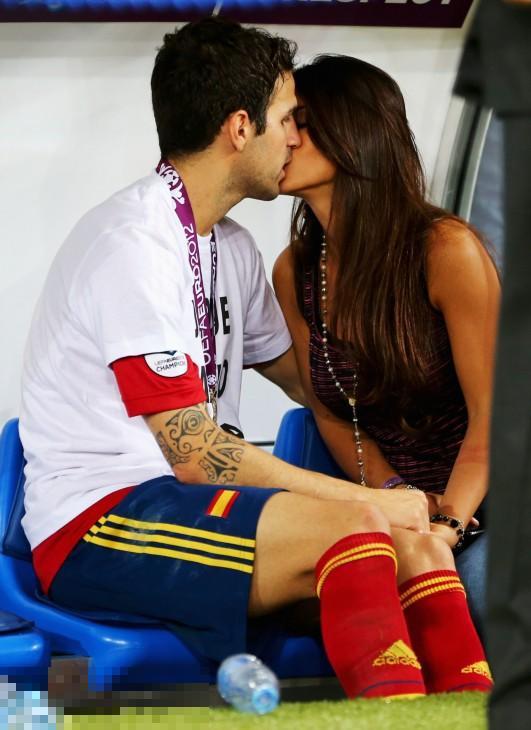 12年欧洲杯夺冠后小法与Daniella