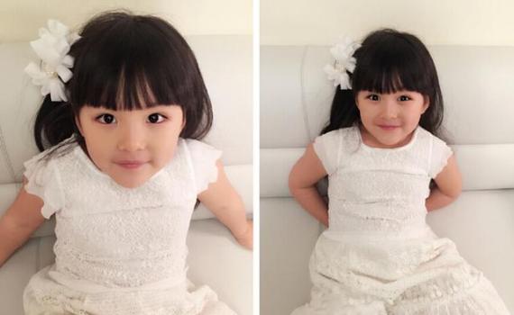 王诗龄改走淑女路线 穿白色礼服似小仙女