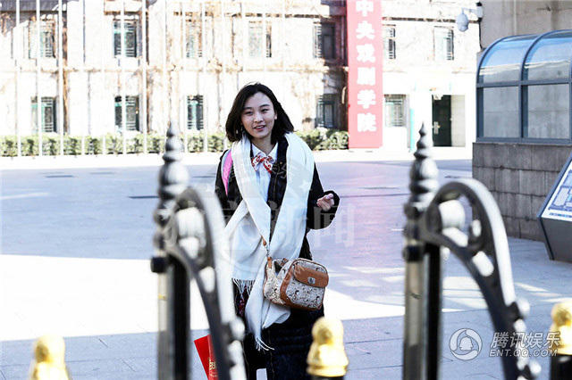 艺考的学生笑容满面