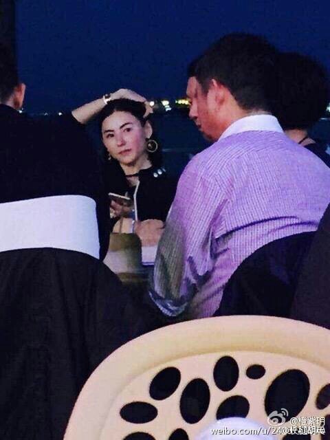 网曝张柏芝疑携新男友 出席新加坡某晚宴