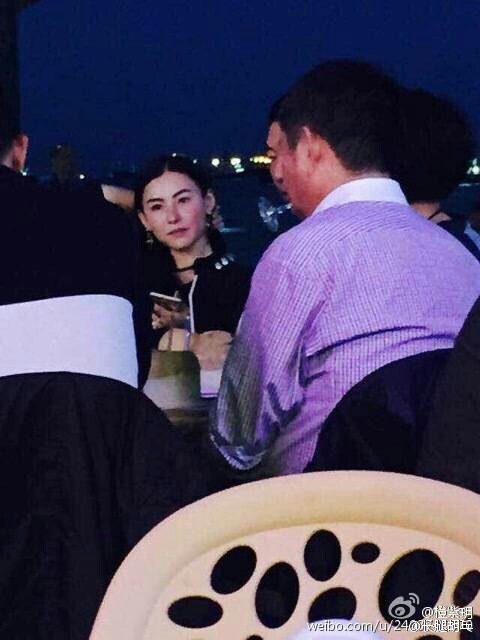 网曝张柏芝疑携新男友 出席新加坡某晚宴