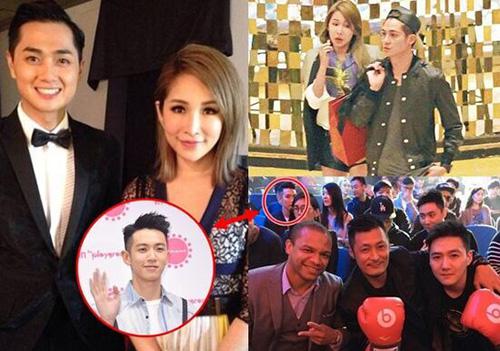 旧爱新欢尴尬同台 霍启刚郭晶晶田亮合照