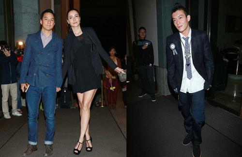 旧爱新欢尴尬同台 霍启刚郭晶晶田亮合照