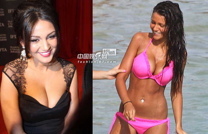 波涛汹涌！外媒评选全球十大美胸 抖奶超模水果姐上榜