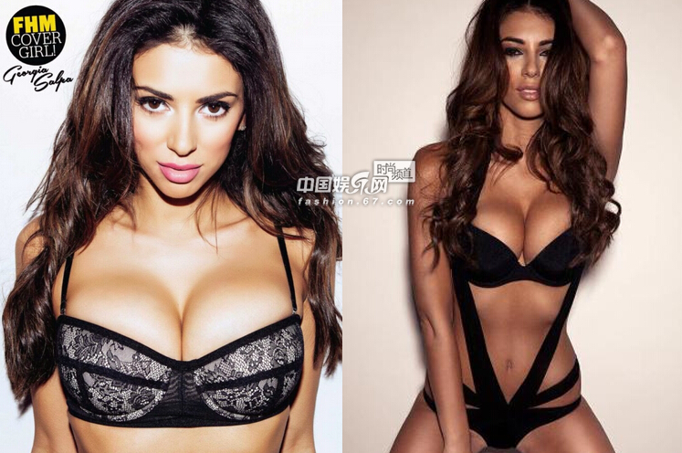 波涛汹涌！外媒评选全球十大美胸 抖奶超模水果姐上榜