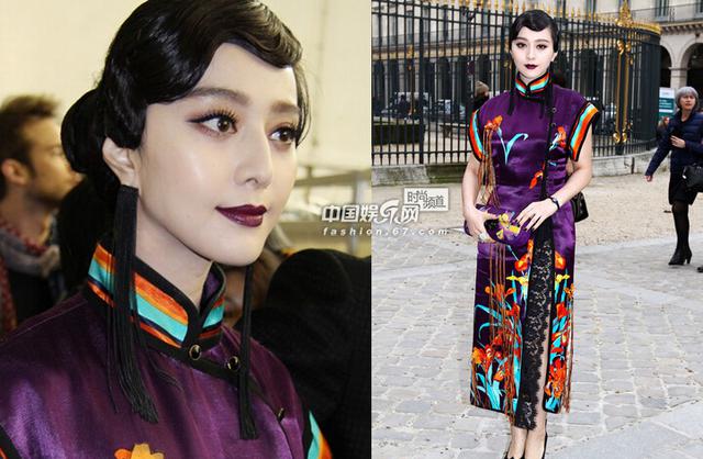 怎么打扮都女神！回顾范冰冰时装周经典造型