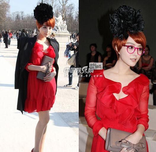 怎么打扮都女神！回顾范冰冰时装周经典造型